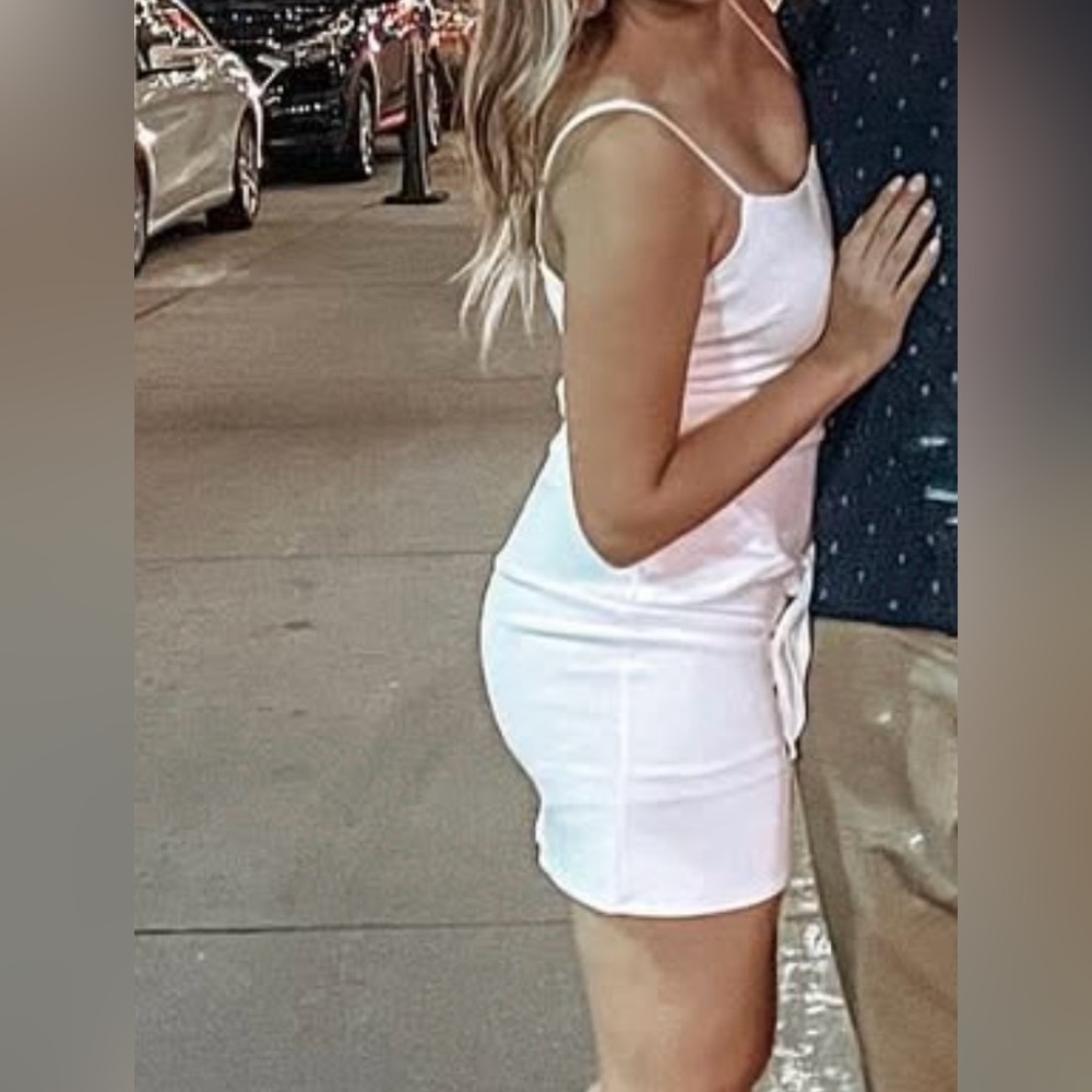 White Women's Mini Dress